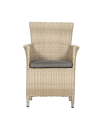 LISBON 4 Seater Round Carver Dining Set 110cm Round Table With 4 Carver Chairs Including Cushions 3 LISBON 4 Seater Round Carver Dining Set 110cm Round Table With 4 Carver Chairs Including Cushions - Image 3