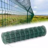 Livingandhome Dark Green PVC Coated Wire Mesh Fencing 0.9 X 20 M
