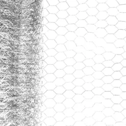 Livingandhome Galvanized Small Hexagonal Wire Mesh Fencing Aviary Net 0.9 X 6 M 6 Livingandhome Galvanized Small Hexagonal Wire Mesh Fencing Aviary Net 0.9 X 6 M -Outsunny Garden Zone livingandhome galvanized small hexagonal wire mesh fencing aviary net 0 9 x 6 m0735940249515 03c MP