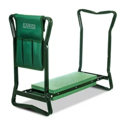 LIVIVO Foldable Portable Garden Kneeler For Gardening Multi Use - Adjustable Chair & Kneeler Comes With A Tool Bag Holder Pouch 6 LIVIVO Foldable Portable Garden Kneeler For Gardening Multi Use - Adjustable Chair & Kneeler Comes With A Tool Bag Holder Pouch -Outsunny Garden Zone livivo foldable portable garden kneeler for gardening multi use adjustable chair kneeler comes with a tool bag holder pouch5060497641822 03c MP