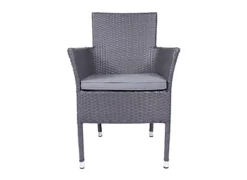 Malaga Six Seater Fixed Dining Set -Outsunny Garden Zone malaga six seater fixed dining set5020125297647 03c MP