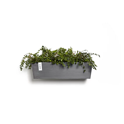 Manhattan Wall Plant Pot 55cm Grey 3 Manhattan Wall Plant Pot 55cm Grey - Image 3