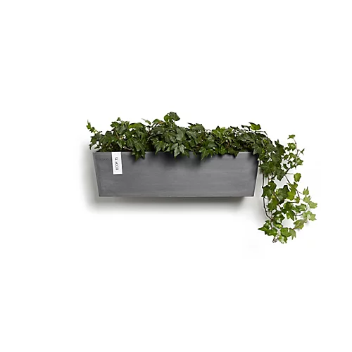 Manhattan Wall Plant Pot 55cm Grey 4 Manhattan Wall Plant Pot 55cm Grey - Image 4