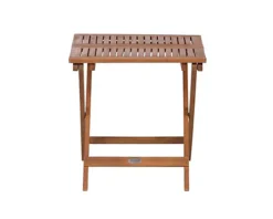 Outsunny Garden Zone -Outsunny Garden Zone mini folding side square table acacia5020125256927 02c MP