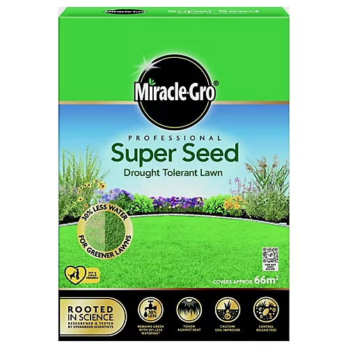 Miracle-Gro Professional Super Seed Drought Tolerant Lawn 2kg 1 Miracle-Gro Professional Super Seed Drought Tolerant Lawn 2kg