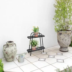 Modern Plant Stand 2 Shelf - VegTrug