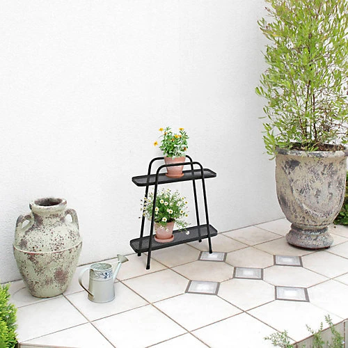 Modern Plant Stand 2 Shelf - VegTrug 1 Modern Plant Stand 2 Shelf - VegTrug