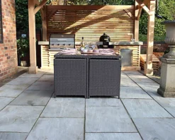 Nevada Grey 6 Seater Cube Dining Set 6 Nevada Grey 6 Seater Cube Dining Set -Outsunny Garden Zone nevada grey 6 seater cube dining set5020125302624 03c MP