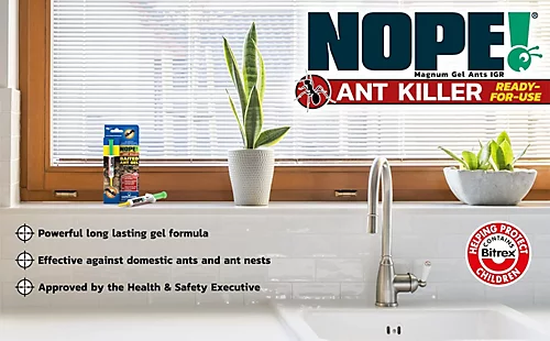 NOPE Ant Killer Syringe (2x10g) Baited Ant Gel Indoor & Outdoor Total Nest/s Eradication. Zero Mess & Refillable. 4 NOPE Ant Killer Syringe (2x10g) Baited Ant Gel Indoor & Outdoor Total Nest/s Eradication. Zero Mess & Refillable. - Image 4