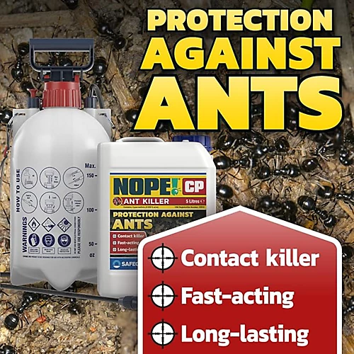 NOPE CP Ant Killer (5 L) Effective Ant Control - Fast-Acting And Long-Lasting For Indoor & Outdoor Use. HSE Approved 2 NOPE CP Ant Killer (5 L) Effective Ant Control - Fast-Acting And Long-Lasting For Indoor & Outdoor Use. HSE Approved - Image 2