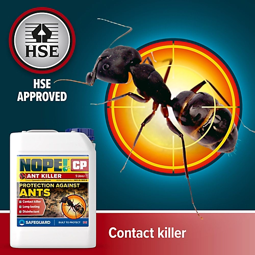 NOPE CP Ant Killer (5 L) Effective Ant Control - Fast-Acting And Long-Lasting For Indoor & Outdoor Use. HSE Approved 3 NOPE CP Ant Killer (5 L) Effective Ant Control - Fast-Acting And Long-Lasting For Indoor & Outdoor Use. HSE Approved - Image 3