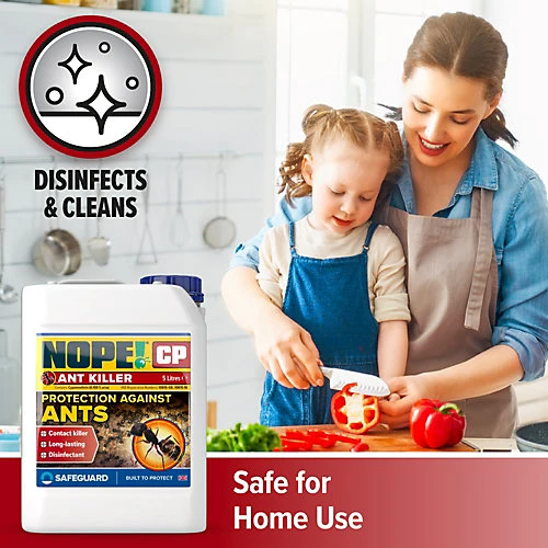 NOPE CP Ant Killer (5 L) Effective Ant Control - Fast-Acting And Long-Lasting For Indoor & Outdoor Use. HSE Approved 4 NOPE CP Ant Killer (5 L) Effective Ant Control - Fast-Acting And Long-Lasting For Indoor & Outdoor Use. HSE Approved - Image 4