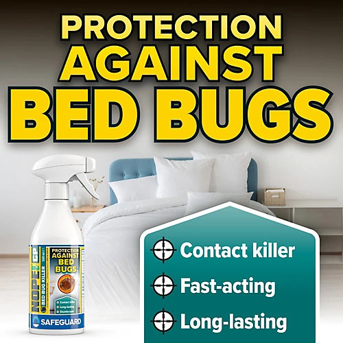 NOPE CP Bed Bug Killer Spray (500ml) Fast-acting, Odourless Repellent And Disinfectant For Effective Bed Bug Control. HSE Approved 4 NOPE CP Bed Bug Killer Spray (500ml) Fast-acting, Odourless Repellent And Disinfectant For Effective Bed Bug Control. HSE Approved - Image 4