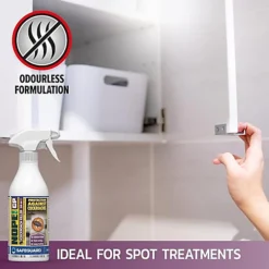 NOPE CP Cockroach Killer Spray (500ml) Odourless Formula With Disinfectant Properties For Spot Treatment. HSE Approved. -Outsunny Garden Zone nope cp cockroach killer spray 500ml odourless formula with disinfectant properties for spot treatment hse approved 5060132765975 03c MP