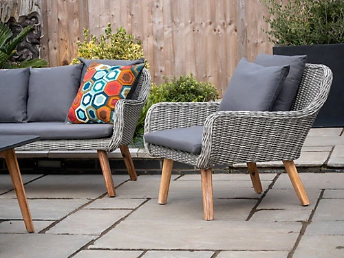 Norfolk Leisure Midori Outdoor Lounge Set 2 Norfolk Leisure Midori Outdoor Lounge Set - Image 2