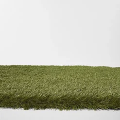 Olive High Density Artificial Grass (L)4m (W)2m (T)47mm -Outsunny Garden Zone olive high density artificial grass l 4m w 2m t 47mm3663602425342 05c