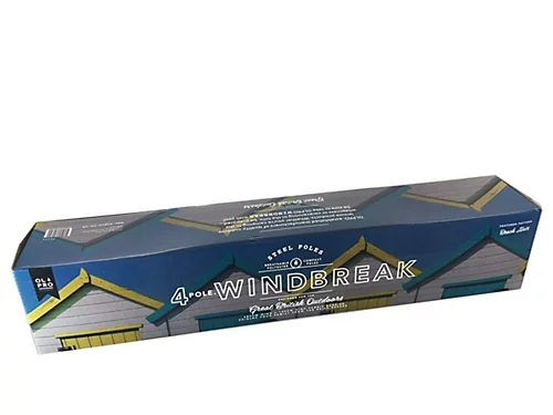 OLPRO Beach Huts 4 Pole Compact Windbreak (Steel Poles) 2 OLPRO Beach Huts 4 Pole Compact Windbreak (Steel Poles) - Image 2