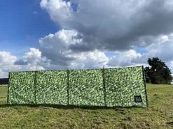 OLPRO Laurel Hedge 5 Pole Windbreak (Wooden Poles) 6 OLPRO Laurel Hedge 5 Pole Windbreak (Wooden Poles) -Outsunny Garden Zone olpro laurel hedge 5 pole windbreak wooden poles 5799705722354 03c MP