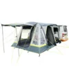 OLPRO Loopo Breeze Inflatable Campervan Awning Light Grey & Lime