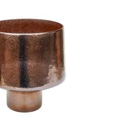 Opulent Curved Metallic Bronze Planter H22Cm W20Cm 6 Opulent Curved Metallic Bronze Planter H22Cm W20Cm -Outsunny Garden Zone opulent curved metallic bronze planter h22cm w20cm5055352853908 03c MP