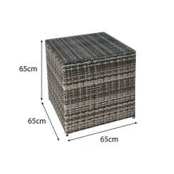 Oseasons Malta Rattan 6 Seater Corner Set In Grey -Outsunny Garden Zone oseasons malta rattan 6 seater corner set in grey5056010136425 04c MP