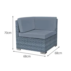 Oseasons Trinidad Deluxe Rattan 8 Seat Modular Sofa Set In Ocean Grey 7 Oseasons Trinidad Deluxe Rattan 8 Seat Modular Sofa Set In Ocean Grey -Outsunny Garden Zone oseasons trinidad deluxe rattan 8 seat modular sofa set in ocean grey5056010144031 04c MP