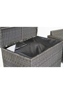 OUT & OUT Murcia Rattan Outdoor Cushion Box -Outsunny Garden Zone out out murcia rattan outdoor cushion box0617588429507 03c MP