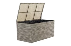 OUT & OUT Palma Rattan Outdoor Cushion Box -Outsunny Garden Zone out out palma rattan outdoor cushion box0617588429491 04c MP
