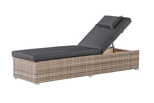 OUT & OUT Palma Rattan Sun Lounger 1 OUT & OUT Palma Rattan Sun Lounger