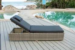 OUT & OUT Palma Rattan Sun Lounger 6 OUT & OUT Palma Rattan Sun Lounger -Outsunny Garden Zone out out palma rattan sun lounger0617588422614 03c MP