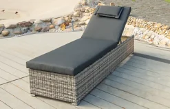 OUT & OUT Palma Rattan Sun Lounger 7 OUT & OUT Palma Rattan Sun Lounger -Outsunny Garden Zone out out palma rattan sun lounger0617588422614 04c MP