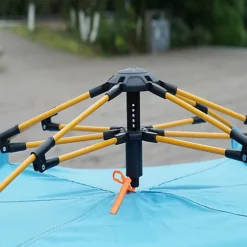 Outdoor Automatic Pop Up Camping Tent 3-4 Person Family Sun Shade Hiking Shelter -Outsunny Garden Zone outdoor automatic pop up camping tent 3 4 person family sun shade hiking shelter5057102014713 04c MP