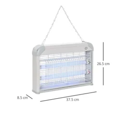 Outsunny 20W Mosquito Killer Electric Insect Fly Pest Control Bug Zapper Trap UV -Outsunny Garden Zone outsunny 20w mosquito killer electric insect fly pest control bug zapper trap uv5055974888807 03c MP
