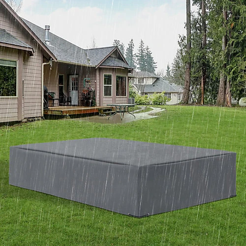 Outsunny 245x165cm Outdoor Garden Furniture Protective Cover Water UV Resistant 1 Outsunny 245x165cm Outdoor Garden Furniture Protective Cover Water UV Resistant