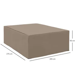 Outsunny 275x205cm Outdoor Furniture Protective Cover Water UV Resistant Beige -Outsunny Garden Zone outsunny 275x205cm outdoor furniture protective cover water uv resistant beige5056399125294 03c MP