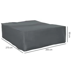 Outsunny 275x205cm Outdoor Furniture Protective Cover Water UV Resistant Grey -Outsunny Garden Zone outsunny 275x205cm outdoor furniture protective cover water uv resistant grey5056399125300 03c MP
