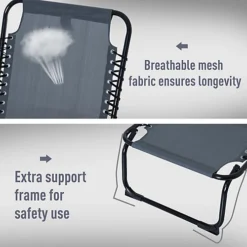 Outsunny Foldable Sun Lounger Deck Beach Reclining Seat Bed Folding Garden Chair 7 Outsunny Foldable Sun Lounger Deck Beach Reclining Seat Bed Folding Garden Chair -Outsunny Garden Zone outsunny foldable sun lounger deck beach reclining seat bed folding garden chair5056029838419 06c MP