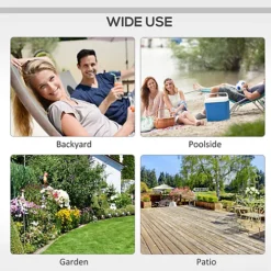 Outsunny Outdoor Lounger Fold 180 Degrees Reclining Chair With Adjustable Canopy Beige 7 Outsunny Outdoor Lounger Fold 180 Degrees Reclining Chair With Adjustable Canopy Beige -Outsunny Garden Zone outsunny outdoor lounger fold 180 degrees reclining chair with adjustable canopy beige5056399103964 06c MP