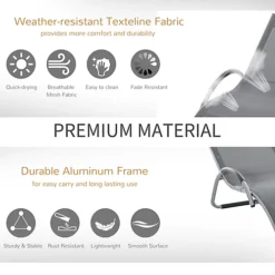 Outsunny Sun Lounge Recliner Chair Design Ergonomic With Pillow Dark Grey -Outsunny Garden Zone outsunny sun lounge recliner chair design ergonomic with pillow dark grey5056399127540 06c MP