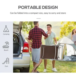 Outsunny Sun Lounger Recliner Foldable Padded Seat Adjustable T37Lx63.5Wx100.5H -Outsunny Garden Zone outsunny sun lounger recliner foldable padded seat adjustable t37lx63 5wx100 5h5056029893227 06c MP