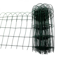 Oypla 10m X 650mm Garden Lawn Border Edging Fencing PVC Coated Wire 6 Oypla 10m X 650mm Garden Lawn Border Edging Fencing PVC Coated Wire -Outsunny Garden Zone oypla 10m x 650mm garden lawn border edging fencing pvc coated wire5056233251073 03c MP