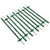Oypla 1m Green Plastic Electric Temporary Fence Fencing Pins Posts Stakes Pack Of 10