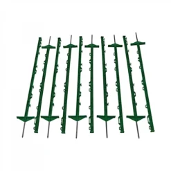 Oypla 1m Green Plastic Electric Temporary Fence Fencing Pins Posts Stakes Pack Of 10 -Outsunny Garden Zone oypla 1m green plastic electric temporary fence fencing pins posts stakes pack of 105060544753508 03c MP