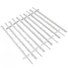Oypla 1m White Plastic Electric Temporary Fence Fencing Pins Posts Stakes Pack Of 10