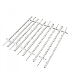 Oypla 1m White Plastic Electric Temporary Fence Fencing Pins Posts Stakes Pack Of 10 7 Oypla 1m White Plastic Electric Temporary Fence Fencing Pins Posts Stakes Pack Of 10 -Outsunny Garden Zone oypla 1m white plastic electric temporary fence fencing pins posts stakes pack of 105060544753768 04c MP