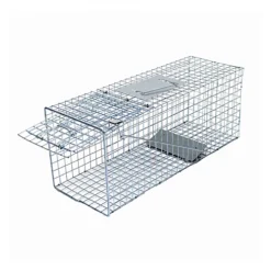 Oypla Medium Humane Animal Rodent Rat Pest Trap Cage - 61.5 X 19 X 21cm