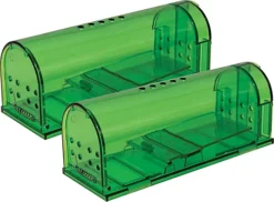 Pack Of 2 Indoor Outdoor Small Humane Mice Mouse Rat Rodent Trap Catcher Cage 6 Pack Of 2 Indoor Outdoor Small Humane Mice Mouse Rat Rodent Trap Catcher Cage -Outsunny Garden Zone pack of 2 indoor outdoor small humane mice mouse rat rodent trap catcher cage5021196016670 03c MP