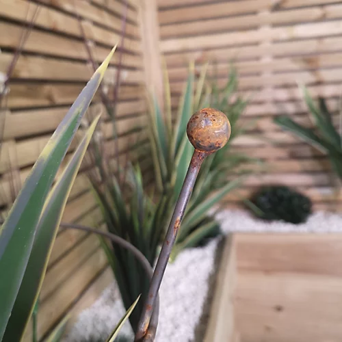 Pack Of 2 Tom Chambers Herbaceous Bare Rusted Steel Garden Plant Support Medium 54cm X 40cm 3 Pack Of 2 Tom Chambers Herbaceous Bare Rusted Steel Garden Plant Support Medium 54cm X 40cm - Image 3