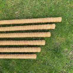 Pack Of 6 Coco Fibre Palm Stick Plant Supports (80cm) -Outsunny Garden Zone pack of 6 coco fibre palm stick plant supports 80cm 5055031304448 03c MP