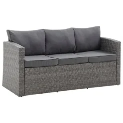 Paloma 4 Piece Outdoor Sofa Grey Rattan Garden Set With Ottoman Chest Storage Tables Dark Grey Cushions -Outsunny Garden Zone paloma 4 piece outdoor sofa grey rattan garden set with ottoman chest storage tables dark grey cushions5056546200928 03c MP